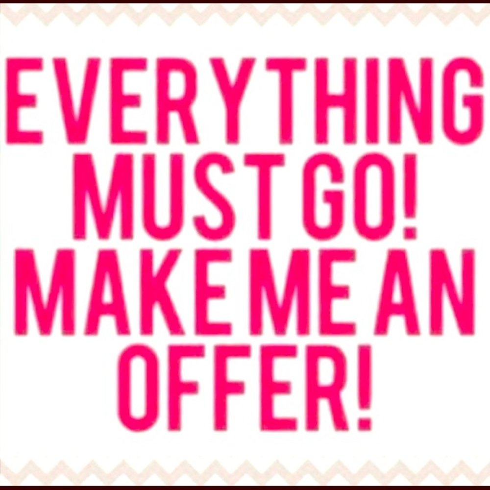 Accepting reasonable offers !!!